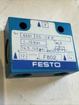 Festo OS-1/8B 6681 Valve OS18B New No Box. Fixed Price $23.50.