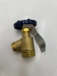 (qty 2) Ez-flow Bent Nose Garden Valve, 3/4" Fip Rough Brass Mht Outlet 20253. Fixed Price $21.94.