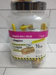 Proline 1/2" Brass Fpt Full Port Ball Valve Lead Free 600 Psi (5-PACK) 107-813J5. Fixed Price $19.99.