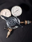 Matheson 1H-580 Gas Regulator Cylinder Control Valve W/ 63-3122 & 63-3133 Gauges. Fixed Price $74.99.