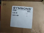 Symmons 4-500-X Chrome 2.5 Gpm Shower Valve Trim With Safety Stops. Fixed Price $440.00.