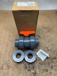 New Nibco Chemtrol 2" Ball Valve U45TB-E. Fixed Price $165.00.
