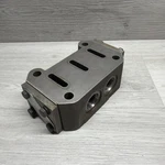 Moog 60A023H Steel Hydraulic Manifold / Block. Fixed Price $289.99.