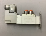 Smc SY5120-5DZ-N7T-F1 Solenoid Valve 1/4" 0.15-0.7 Mpa 24VDC(B202). Fixed Price $45.00.