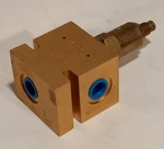 Vickers RVI-10-S-0-18/ Hydraulic Pressure Relief Valve 23038 Manifold Block Assy. Fixed Price $79.99.