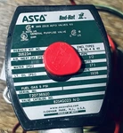 Asco 8214G023 Fuel Gas Solenoid Valve 1/2" Npt 120V Redhat Ii. Fixed Price $289.99.
