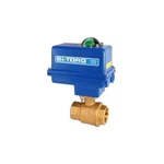 New! Two Bi-torq 1/2" 2-PC Brass Npt Ball Valve W/nema 4 115VAC!!. Fixed Price $1439.95.