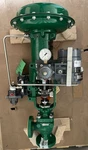 Fisher 1" CL600 WC6 Control Valve Eas Trim +667 Actuator 3582 & 846 Positioner. Fixed Price $5999.00.