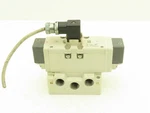 Smc VQ7-8-FHG-D-3Z Pneumatic Solenoid Valve 24VDC 1/2" Manifold. Fixed Price $99.99.