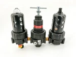 New Parker 16A2C00008 Pneumatic Filter 3 Piece Combo 150PSI 125F - No Box. Fixed Price $269.00.