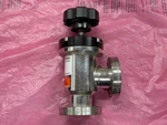 Nor-cal High Vacuum Right Angle Poppet Valve 2.75 Cf Manual Used. Fixed Price $125.00.