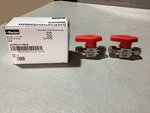 2 Parker 4A-PR4-VT-SS-R Stainless Rotating Plug Valve 1/4 Tube 3,000 Psi. Fixed Price $44.99.