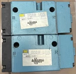 Mac Valves 180001-112-0011 4-WAY Pneumatic Solenoid. Fixed Price $20.00.