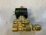 U.s. Solid USS2-00078 1/2" High Quality Brass Electric Solenoid Valve "N5E". Fixed Price $20.00.