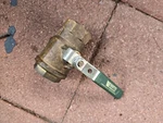 Watts Regulator 9952 600WOG Ball Valve 1-1/2". Fixed Price $19.97.