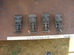 Lot Of Henry Vogt 3/8" Gate Valves E-34872 R18 2000 Psi 100F 800WP. Fixed Price $229.99.