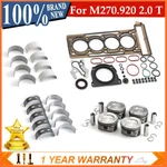 Engine Rebuild Pistons Gaskets Overhaul Kit For Mercedes-benz CLA250 M270 2.0T. Fixed Price $256.50.