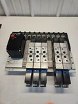 Festo IIFG-02-1/4-8-BU Solenoid Valve Manifold Assembly G6M. Fixed Price $469.99.