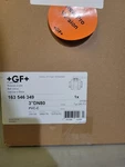 Georg Fischer +gf+ 161 546 349 3" True Union Ball Valve New In Box Pvc-c. Fixed Price $360.00.