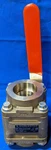 Worcester Non-threaded Ball Valve Cwp 1000 Max Temp 400 Trim 316 5966TSW. Fixed Price $115.00.