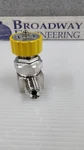 Fujikin Valve 1/2" Mvcr 021342 BIN#34. Fixed Price $50.00.