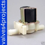 3/8" 110/120-VAC Hose Barb Electric Solenoid Valve, Plastic Body, Water Etc Nc. Fixed Price $13.99.