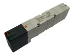 Smc VQC4400R-5 Pneumatic Manifold Solenoid Valve 5-PORT. Fixed Price $35.99.