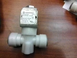 Used Norgren Kip Series 1/4" Pif Tube Plastic Valve, 24 Vdc, Q213318-0151B. Fixed Price $36.00.