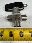 1/4" Swagelok SS-43GXF4 Stainless Steel 40G Series 3-WAY Ball Valve Female Npt. Fixed Price $99.99.