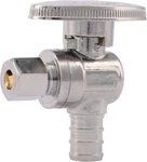 Sharkbite 23056LF Angle Stop Valve 1/2" 1/4" Od Brass Pex Compression. Fixed Price $27.66.