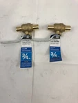 Watts PEXLFP-760 In-line Full Port Ball Valve 3/4" Barb Lot Of 2. Fixed Price $29.99.