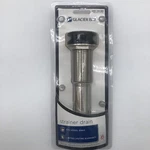 Glacier Bay Brushed Nickel Strainer Drain 1000 048 884 For Vessel Sinks. Fixed Price $15.99.
