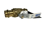 Watts 3/4 In Lead Free Brass Ball Valve LFFBV-3 PRESS-M2 Full Port. Fixed Price $124.99.