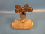 Apollo 60-703-01 Globe Valve, Grounded Ball & Stem, 1/2", Needle. Fixed Price $27.99.