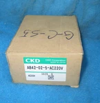 Nib Ckd AB42-02-5-AC220V Solenoid Valve + 1 Year Warranty. Fixed Price $99.99.
