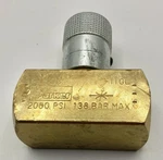 Parker N800B-11CB Hydraulic Needle Valve 1/2" Npt Colorflow 2000 Psi. Fixed Price $29.00.
