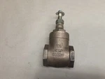 American Valve G300 1/2" Brass Full Port Gate 200 Wog #18H14RM. Fixed Price $24.99.
