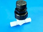 Fluoroware MV4-4F Integris Accuflo Pfa Metering Valve 1/4" Flaretek Flared Tub. Fixed Price $30.16.