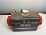 Triac 2R80SO Spring Return Actuator With Burkert Solenoid Valve Fits 1". Fixed Price $59.00.