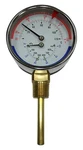 Trerice PTC14403 Tridicator 3" 1/2" Npt Steel 30-250F 0-100 Psi. Fixed Price $83.88.