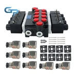 High Flow 4 Spool Solenoid Valve 3600 Psi Compact Hydraulic System. Fixed Price $400.90.