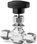 Swagelok SS-1RS6, X 3/8", 316 Stainless Steel, Straight, Needle Valve, Pc. Fixed Price $50.10.