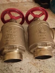 2.5 Fire Hose Valve Nst Grooved Inlet Sprinkler Standpipe Fppi Brass Tested. Fixed Price $69.99.