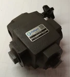 New Fluidyne 3-PORT Balanced Piston Relief Valve 500-2000 Psi Range 1-1/4" Npt. Fixed Price $449.99.