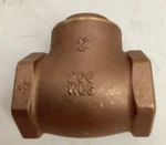 Smith Cooper 1739191 Series Nl 2" Brass Threaded Swing Check Valve 200 Wog. Fixed Price $44.99.