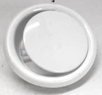 Vents Air Disc Valve Diffuser Plastic 7" X 9" 10" Am 150 Vrf White. Fixed Price $11.99.