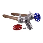 Arrowhead 496-04LF Hot & Cold Frost-proof Anti-siphon Wall Hydrant Dual 1/2. Fixed Price $182.27.