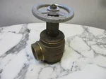 Powhatan 1-1/2" X 300PSI, Firehose Valve, Brass, Listed 978A, 07/74/SM, 18-757A. Fixed Price $75.00.