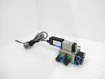 Festo PRMY-5-1/8-2 Pneumatic Manifold With MYH-5/2-2.3-L-LED And Cable. Fixed Price $29.03.