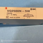 Smc VQ2500N-5W Solenoid Valve Usip. Fixed Price $9.60.